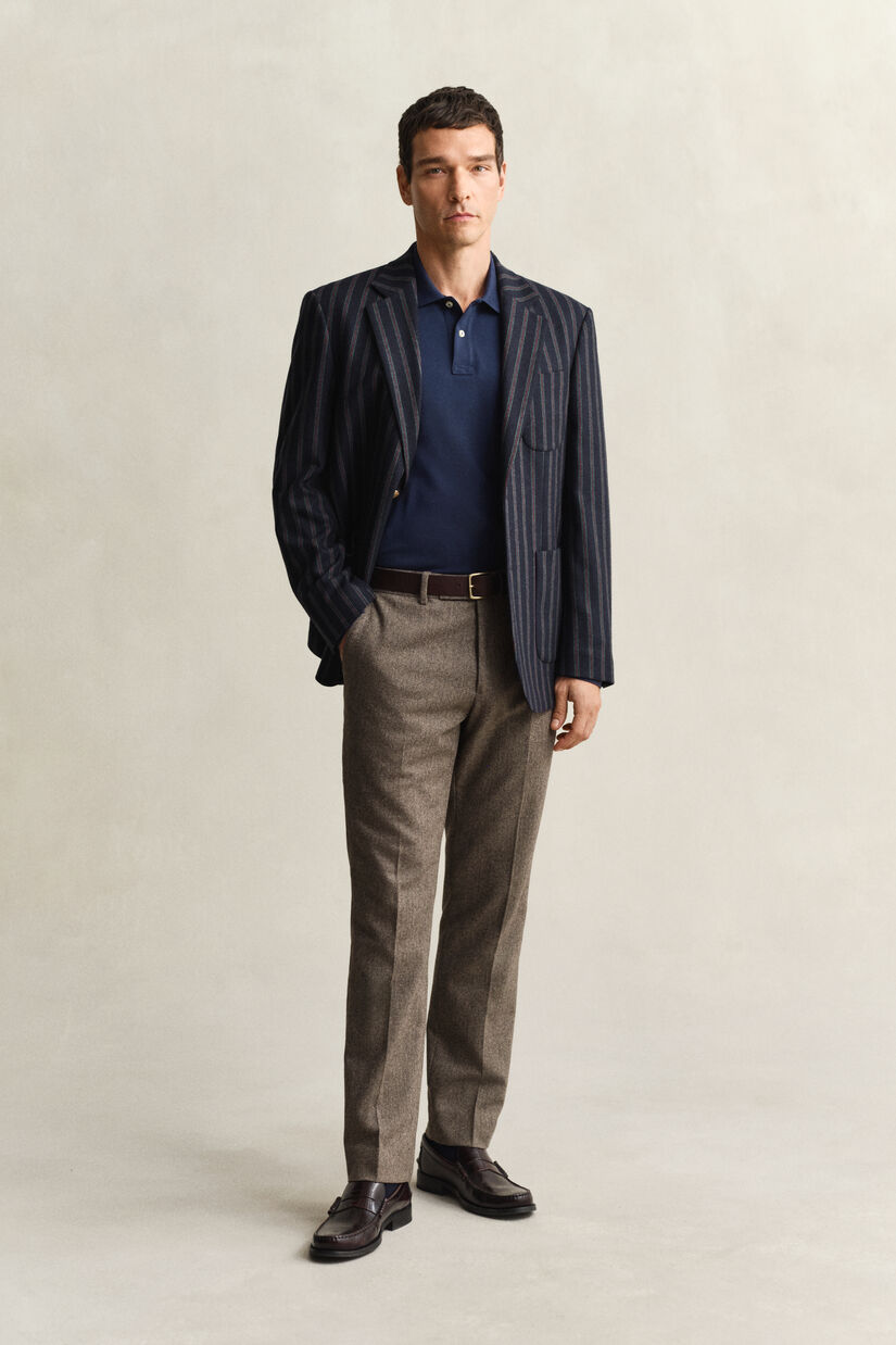 Poloshirt met lange mouwen