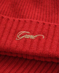 Cadeauset met beanie en sjaal met logo
