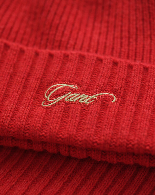 Cadeauset met beanie en sjaal met logo