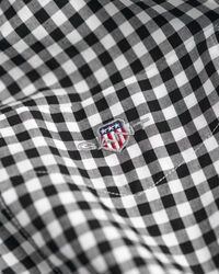Regular Fit Classic overhemd met Gingham-ruitje van poplin