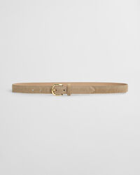 Leren riem van ponyhaar