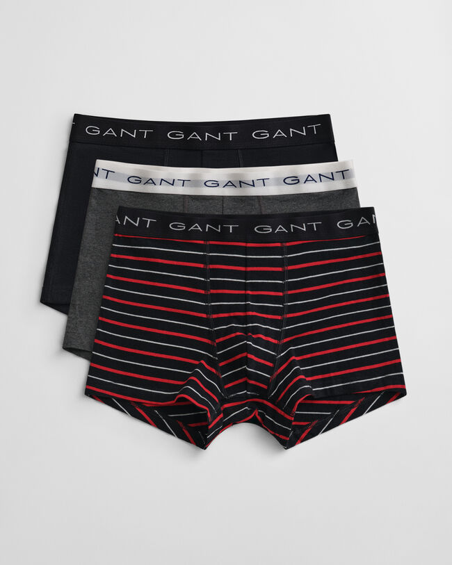 Set van drie gestreepte boxershorts in cadeauverpakking