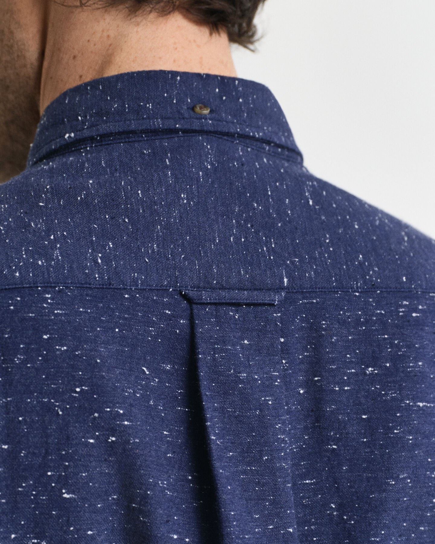 Regular Fit flanellen overhemd met kleuraccent