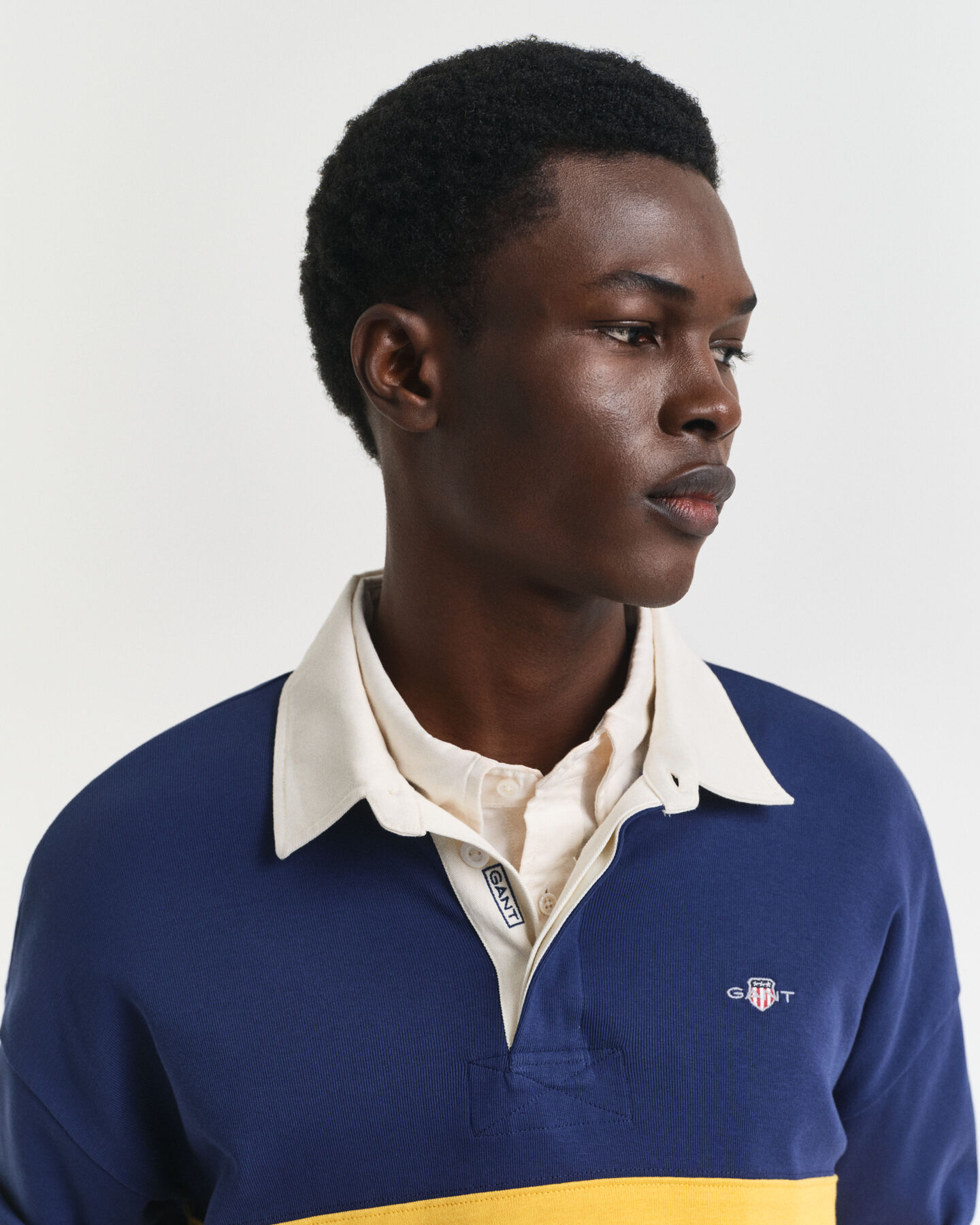 Heavy Rugger met kleurblokken