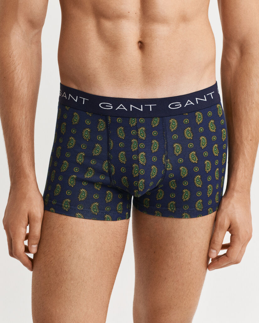 Cadeauset van drie boxershorts met paisleyprint