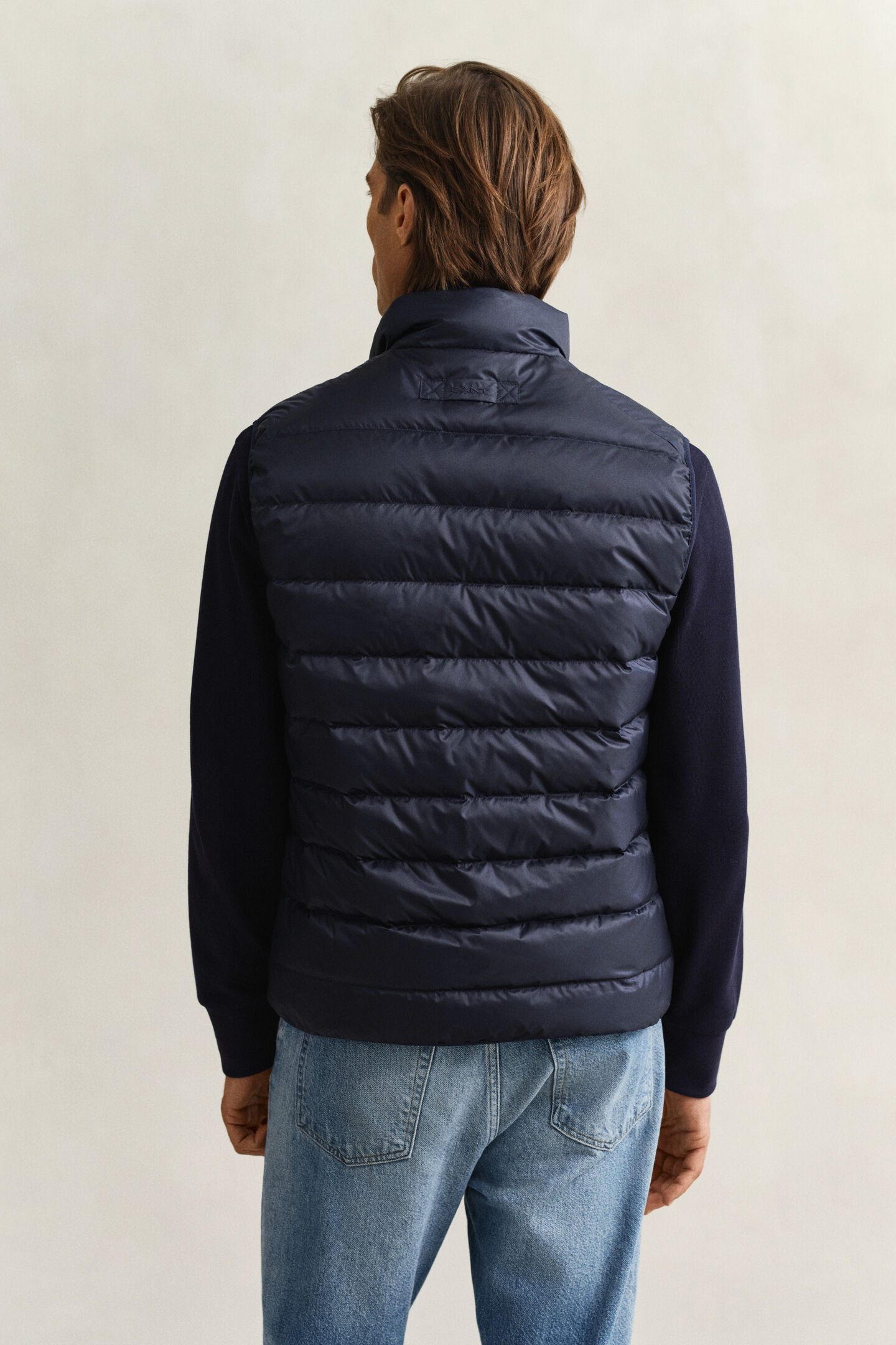 Lichte donsbodywarmer