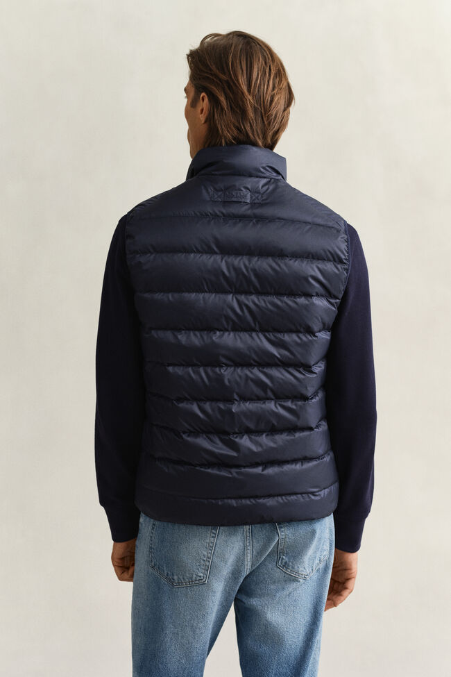 Lichte donsbodywarmer