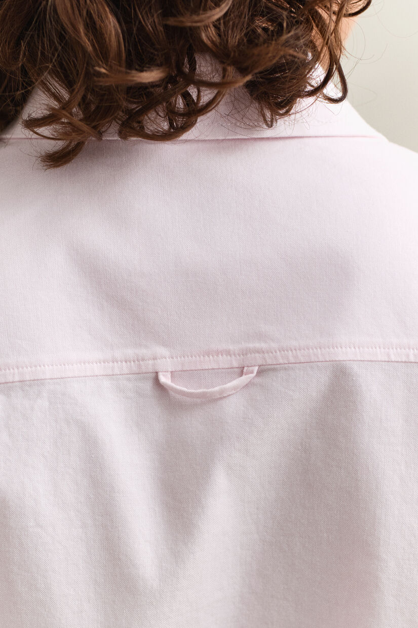 Oxford-overoverhemd met stretch