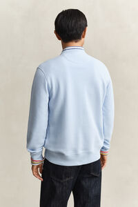 Shield sweatshirt met ronde hals
