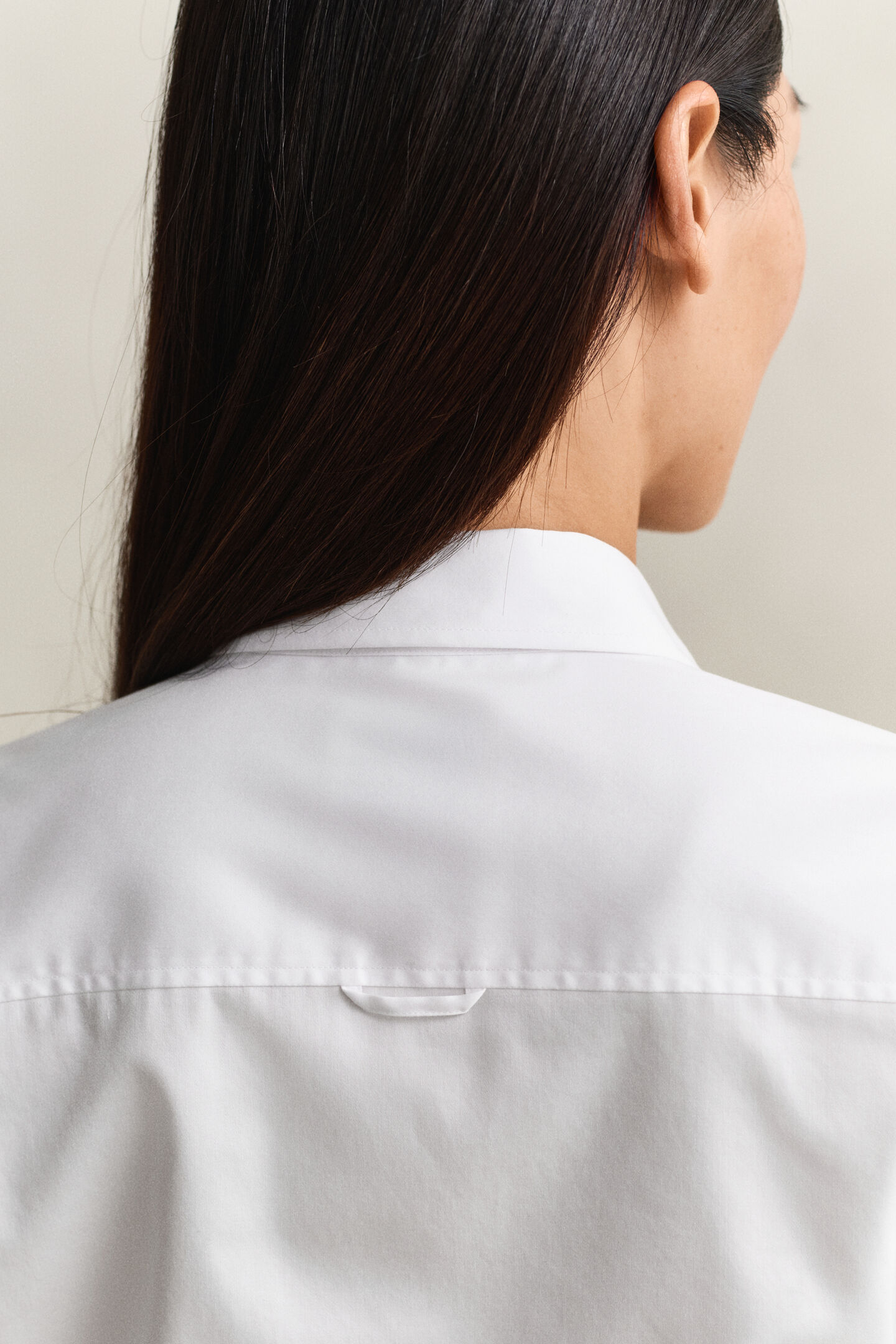 Satijnen overoverhemd