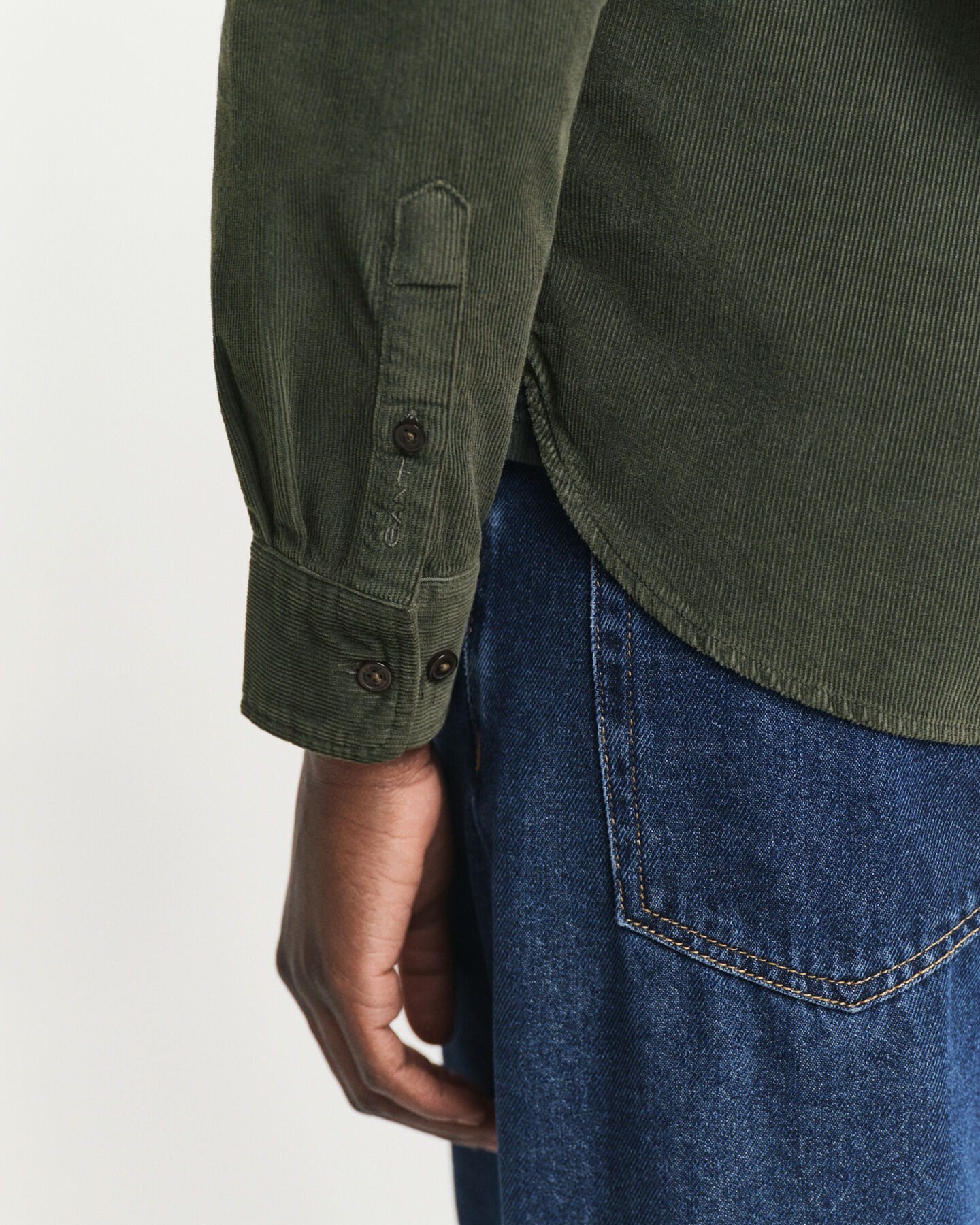 Regular Fit corduroy overhemd