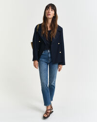 Slim Fit cropped jeans