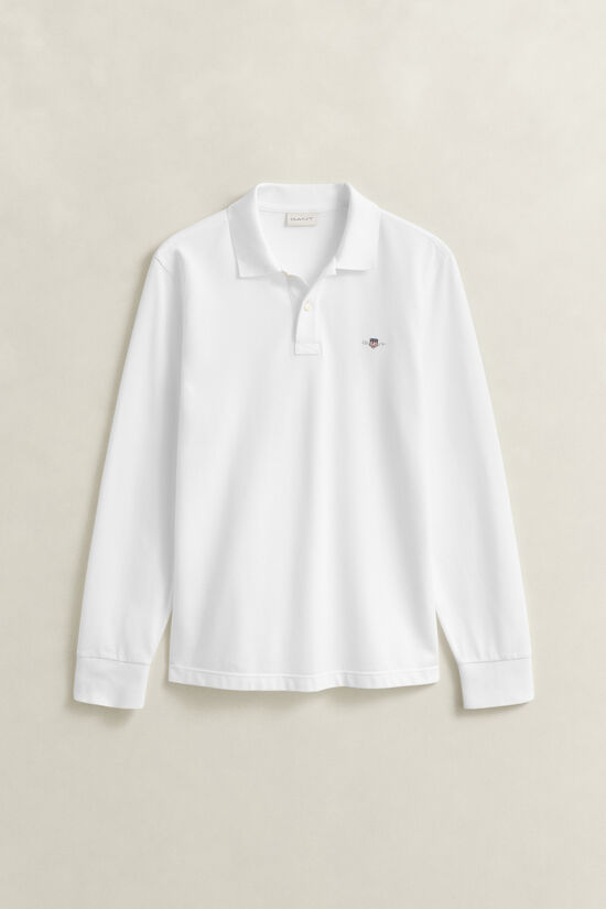 Poloshirt met lange mouwen