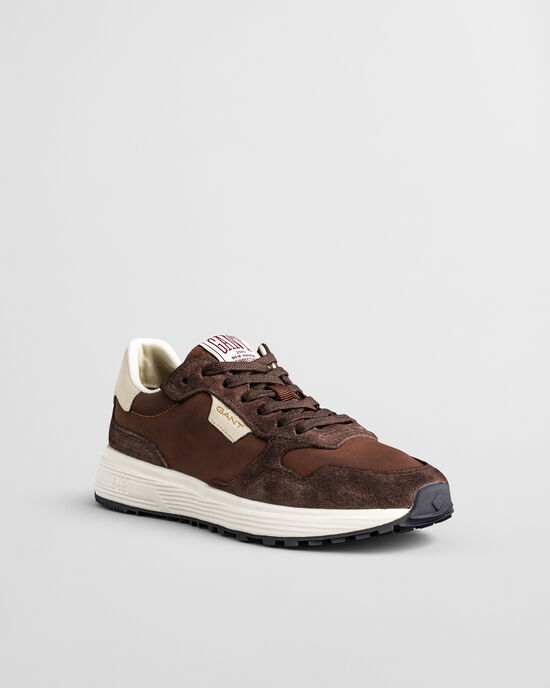 Beywin sneakers van su&egrave;de en nylon