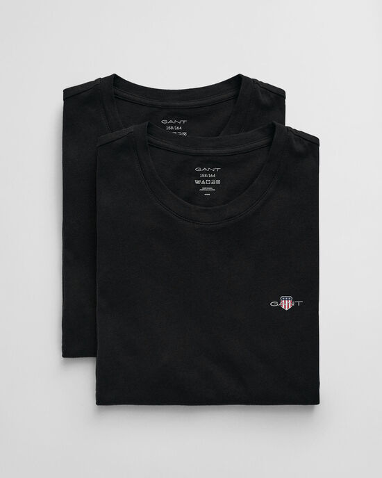 Teens set van twee T-shirts met ronde hals