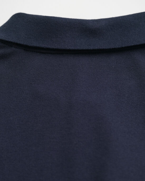 Piqu&eacute; Rugger met contrasterend detail