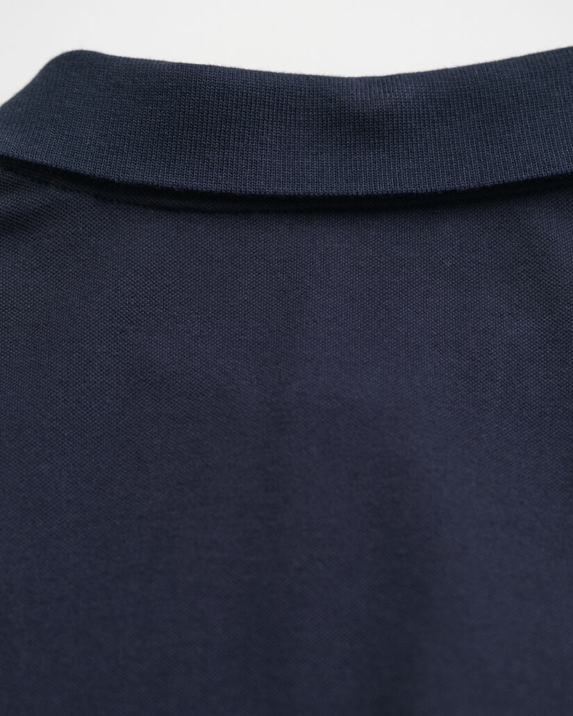 Piqu&eacute; Rugger met contrasterend detail