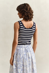 Tanktop met strepen