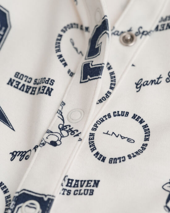 Baby pyjama met print