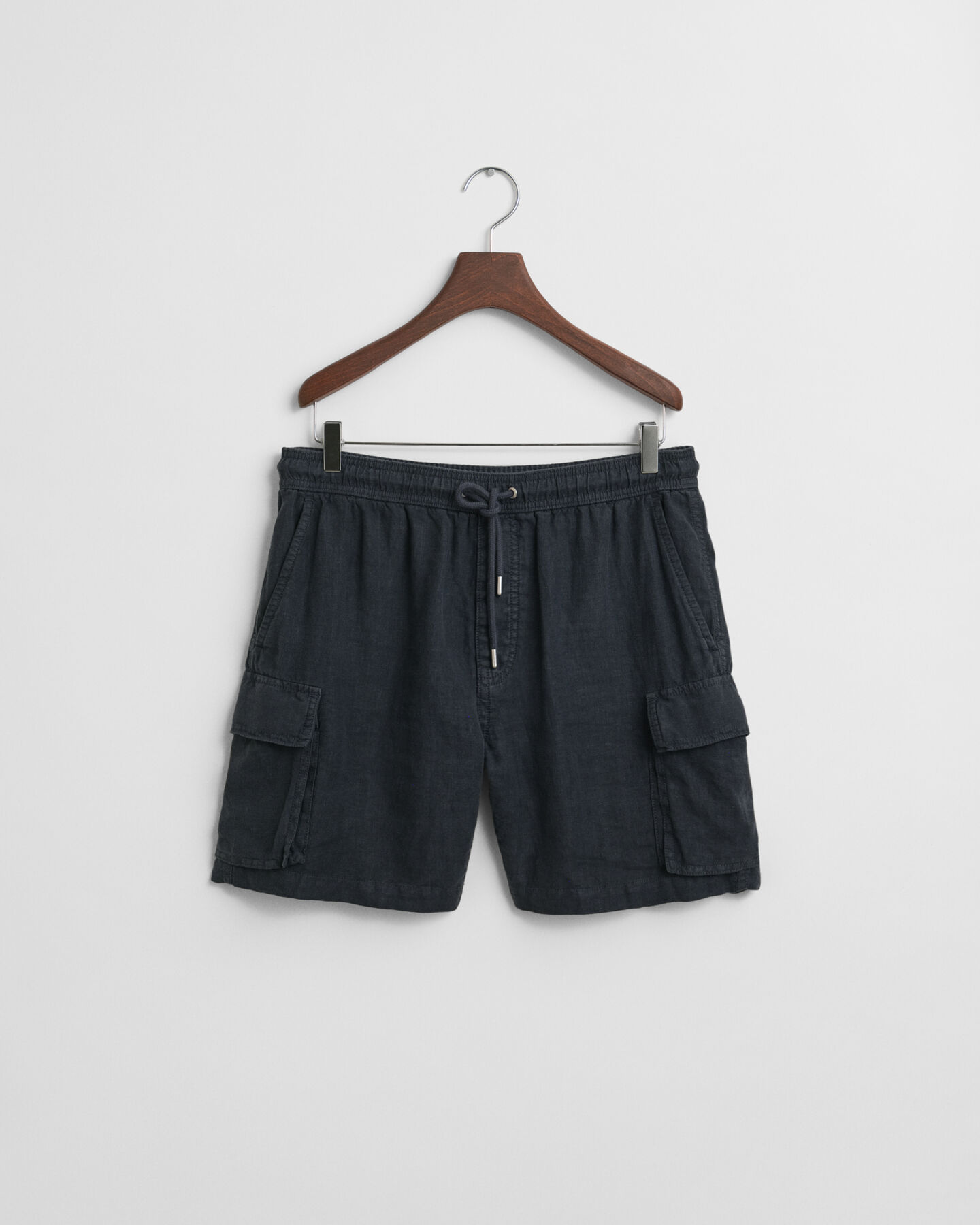 Regular Fit linnen cargoshort