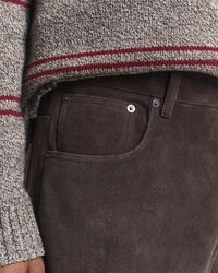 Su&egrave;de Straight Fit jeans