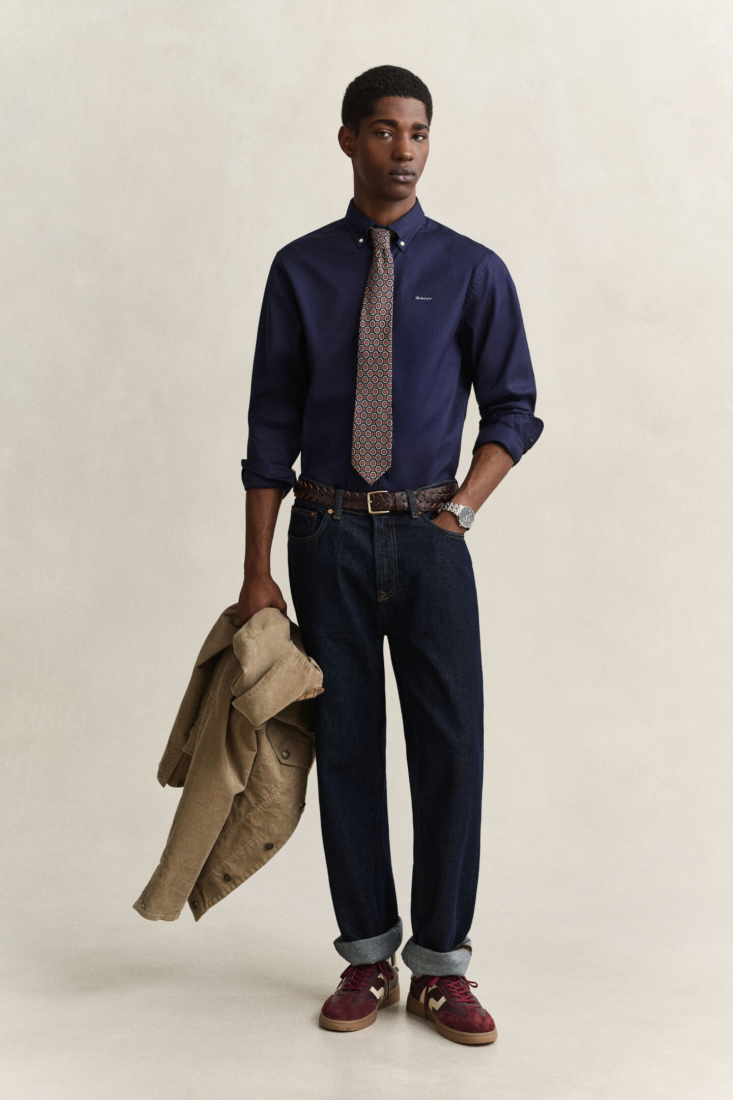 Regular Fit Pinpoint Oxford-overhemd
