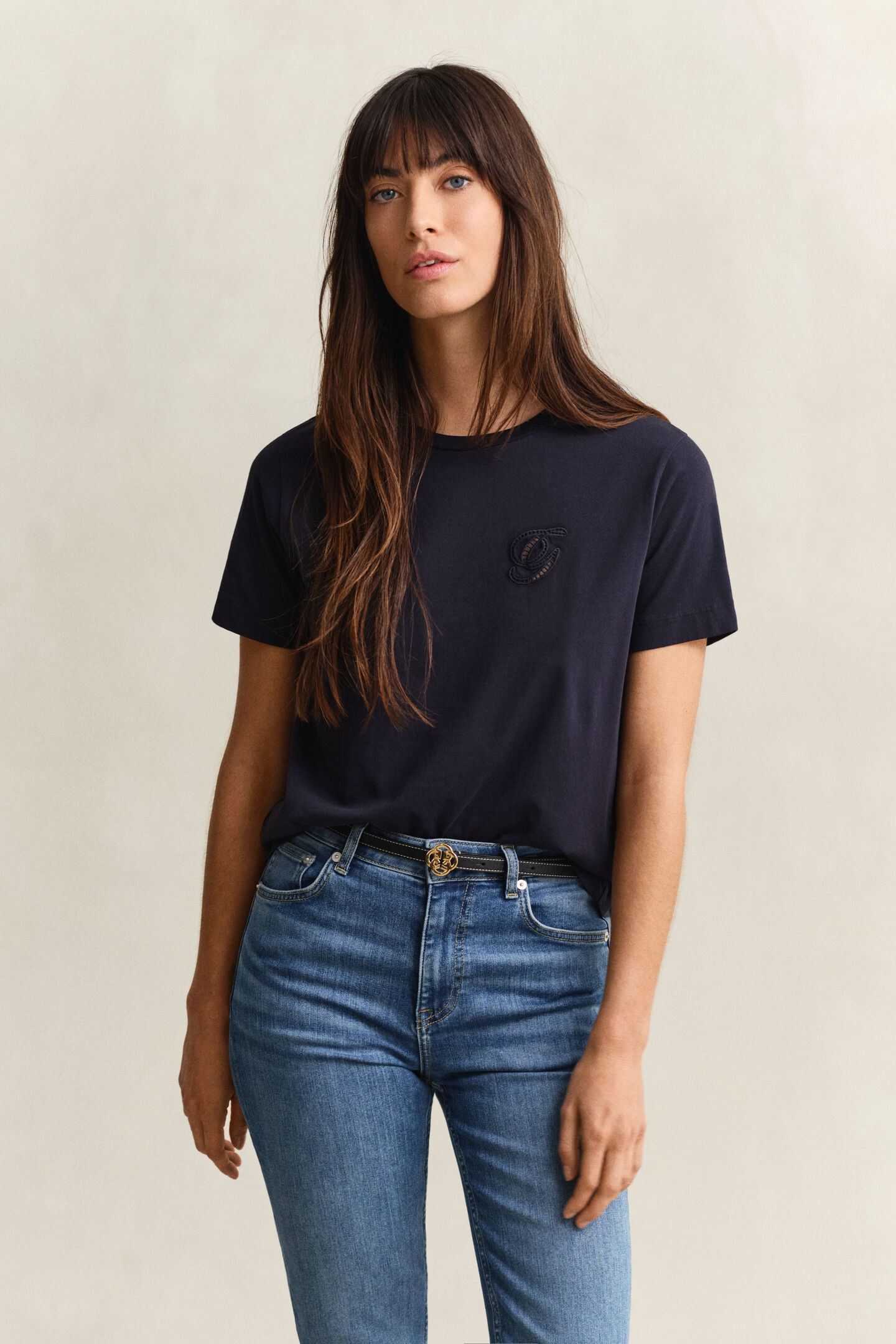 T-shirt met letters