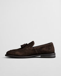 Lozham su&egrave;de loafers