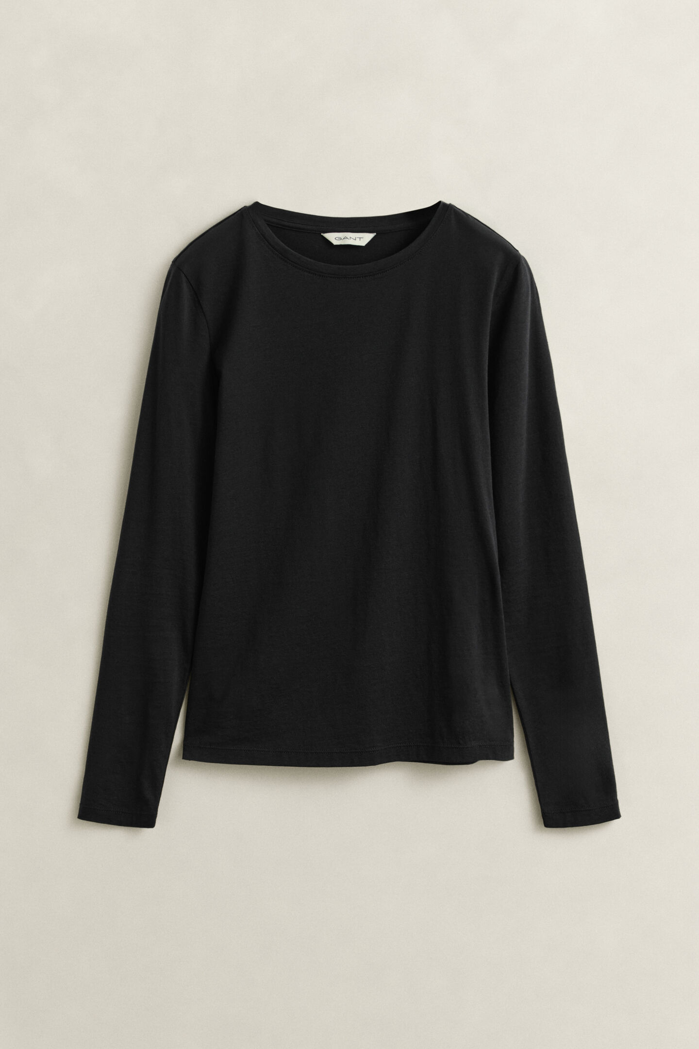 T-shirt met lange mouwen van licht katoen
