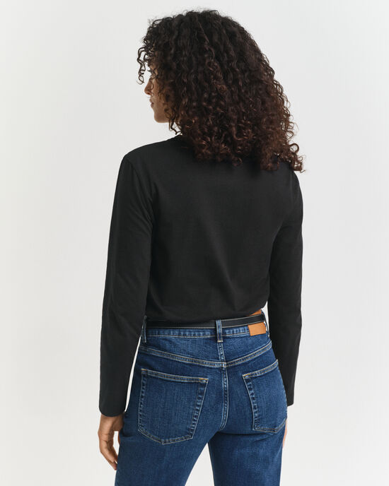 Shield T-shirt met lange mouwen