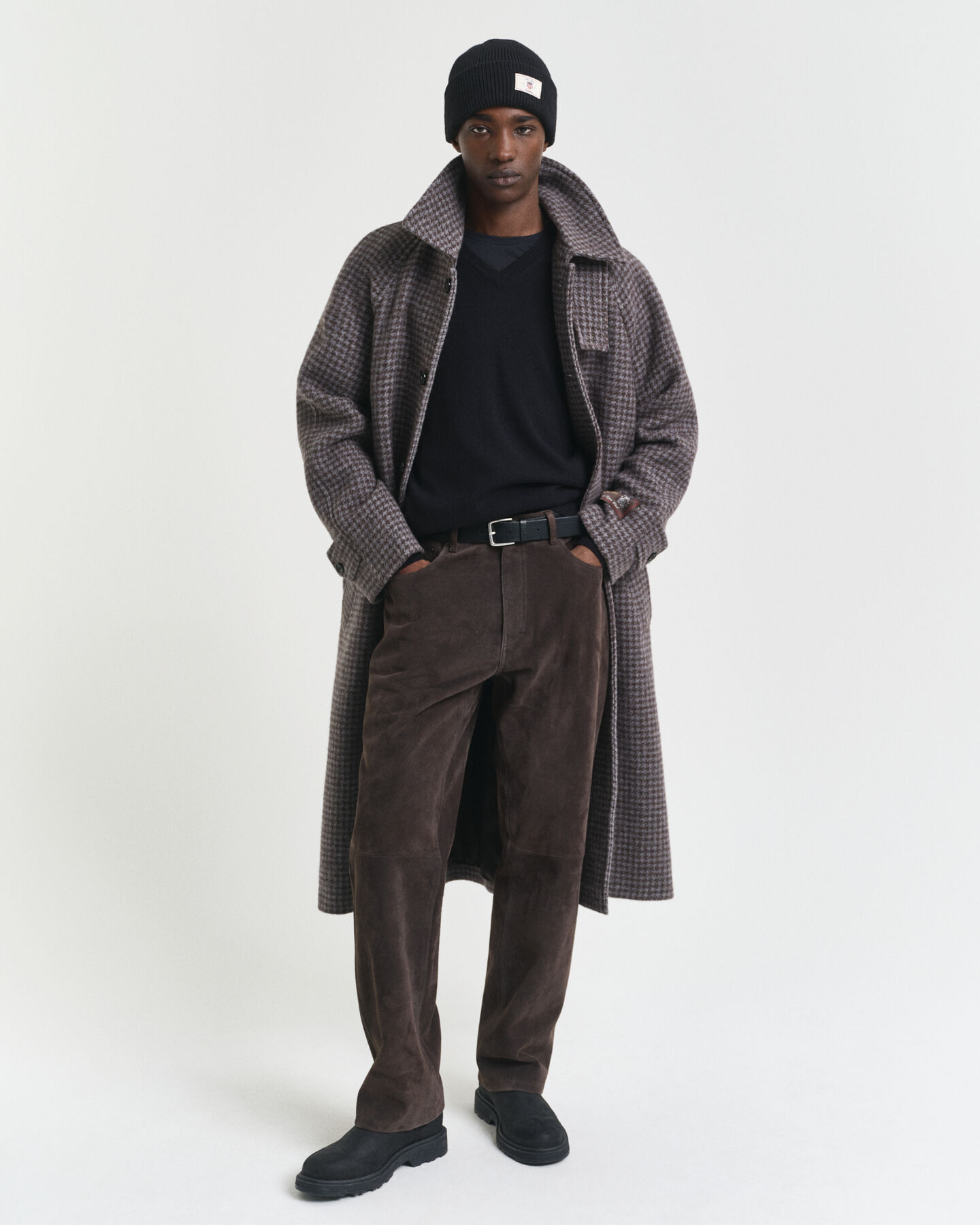 Trui met V-hals van buitengewoon zachte lamswol