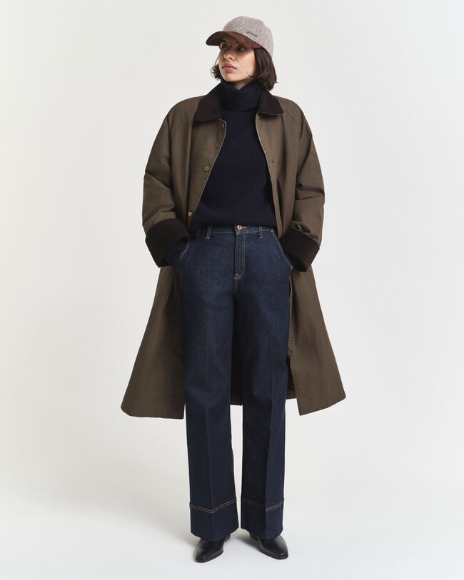 Coltrui van een zachte wol-kasjmiermix