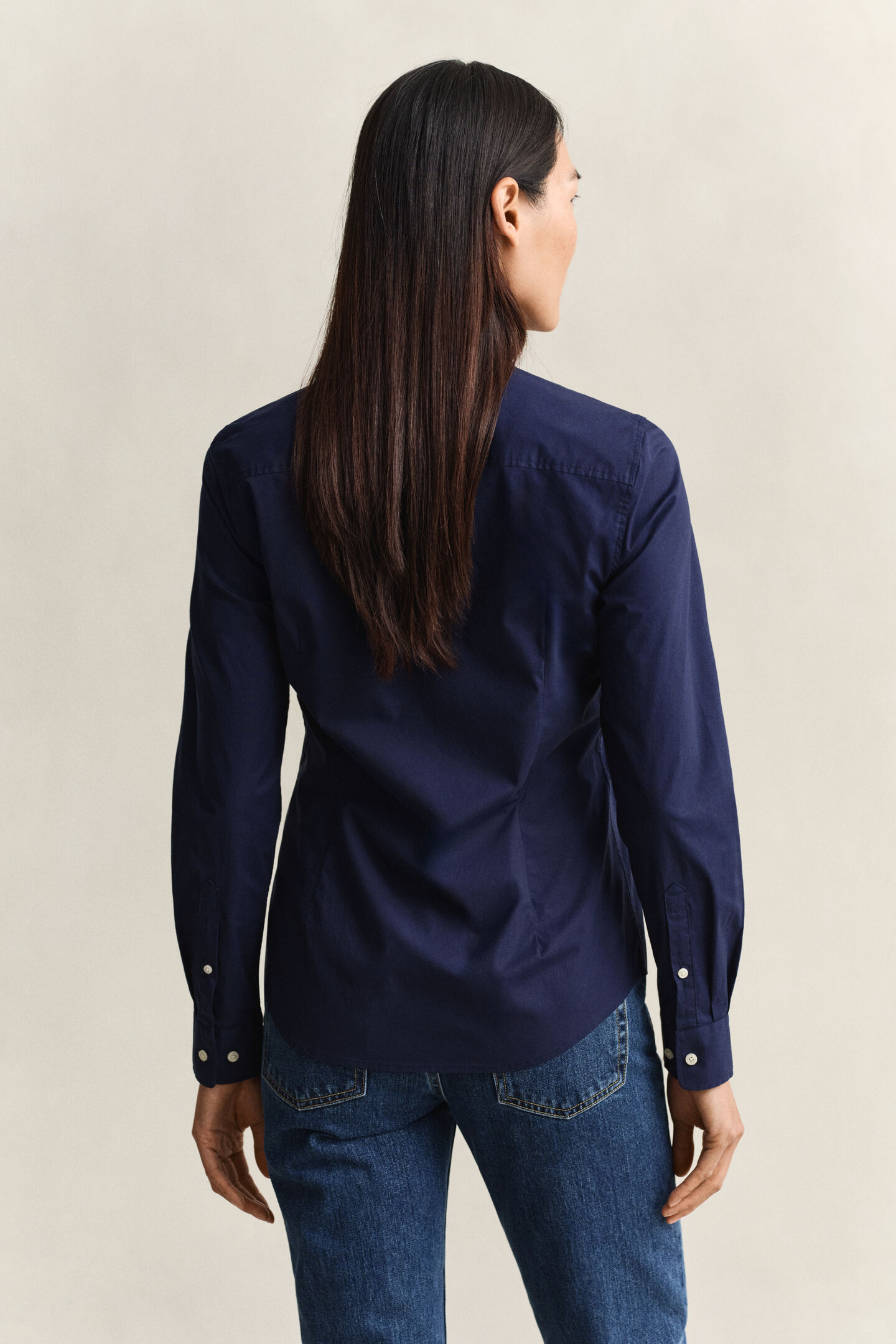 Slim Fit poplin overoverhemd