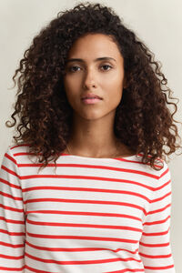 T-shirt met lange mouwen en Bretonse streep