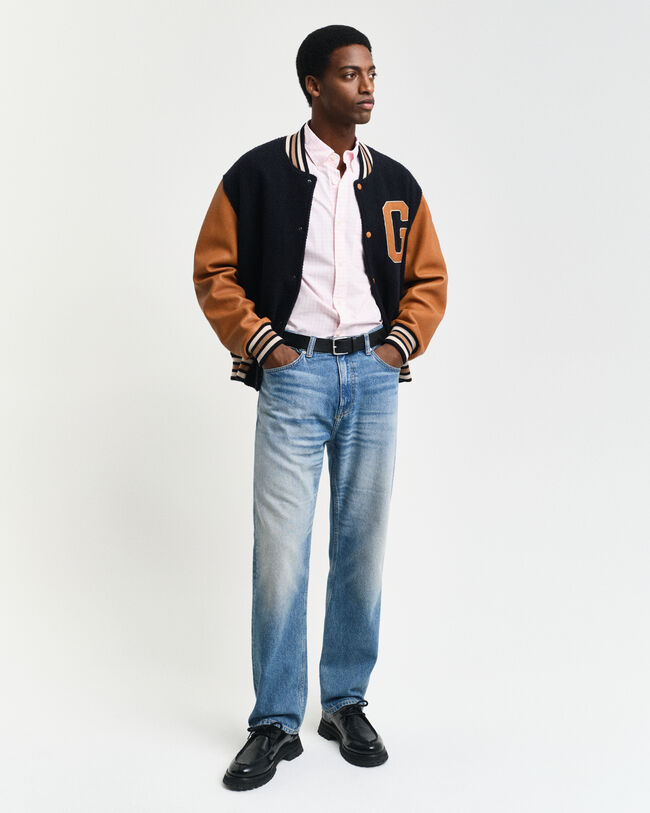 Regular Fit Classic overhemd met Gingham-ruitje van poplin