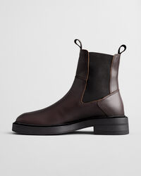 Fallwi halfhoge leren laarzen