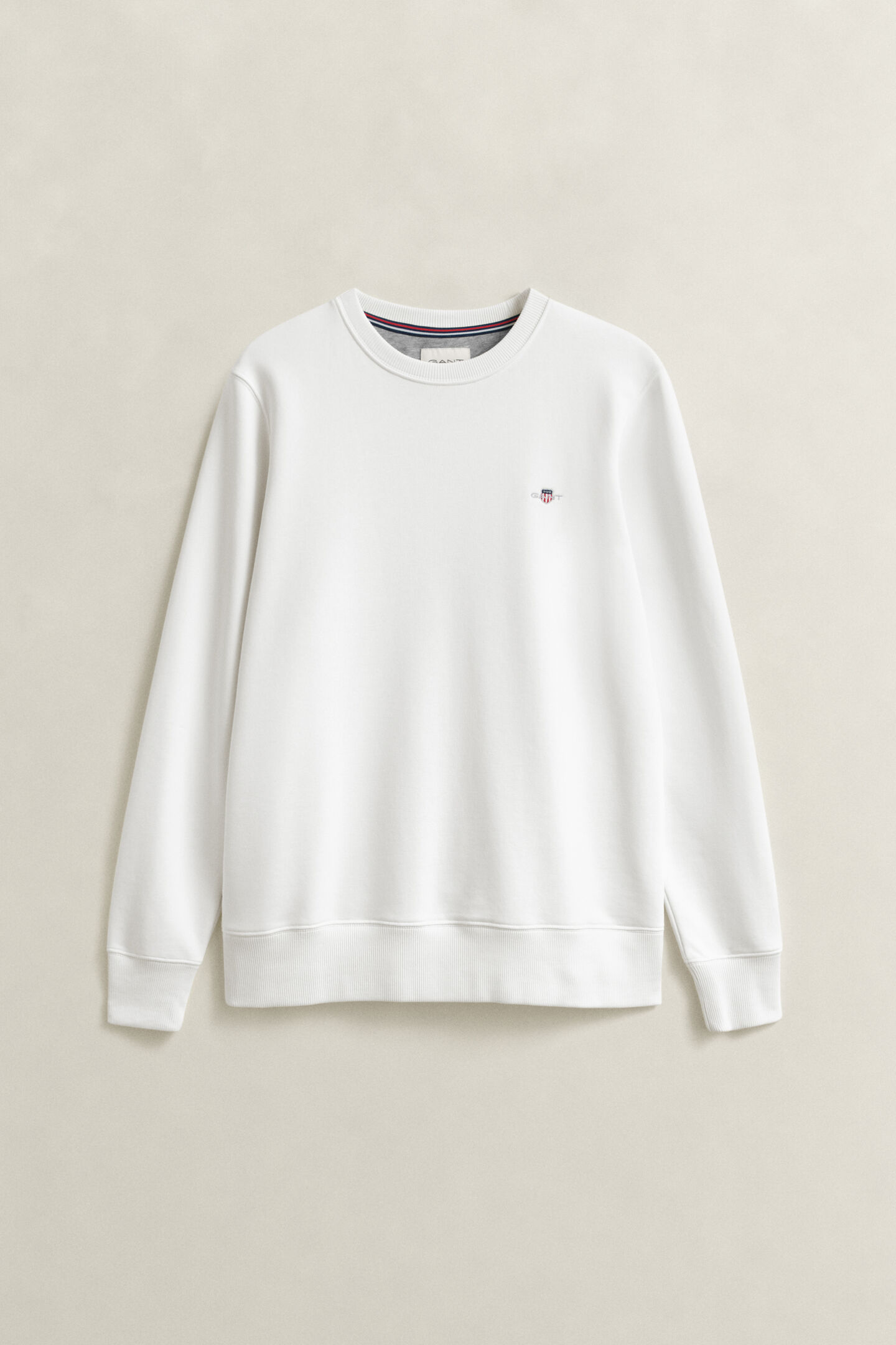Shield sweatshirt met ronde hals