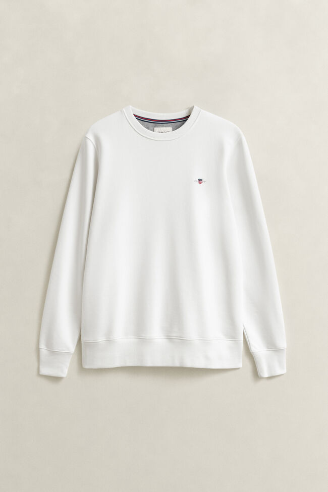Shield sweatshirt met ronde hals