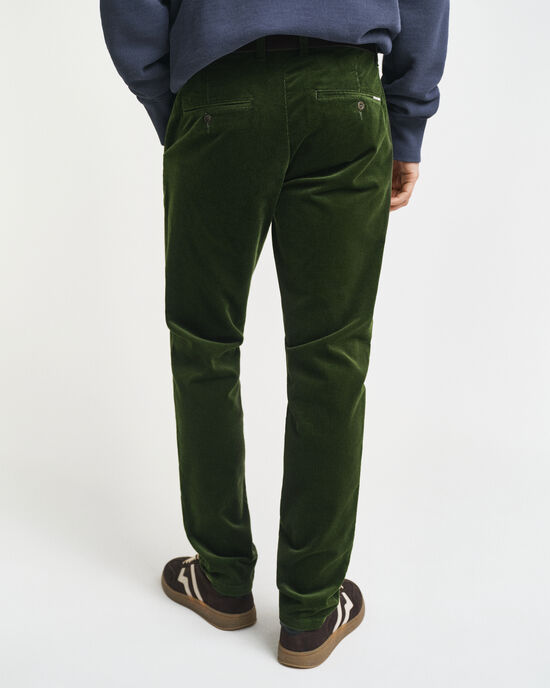 Slim Fit corduroy chino