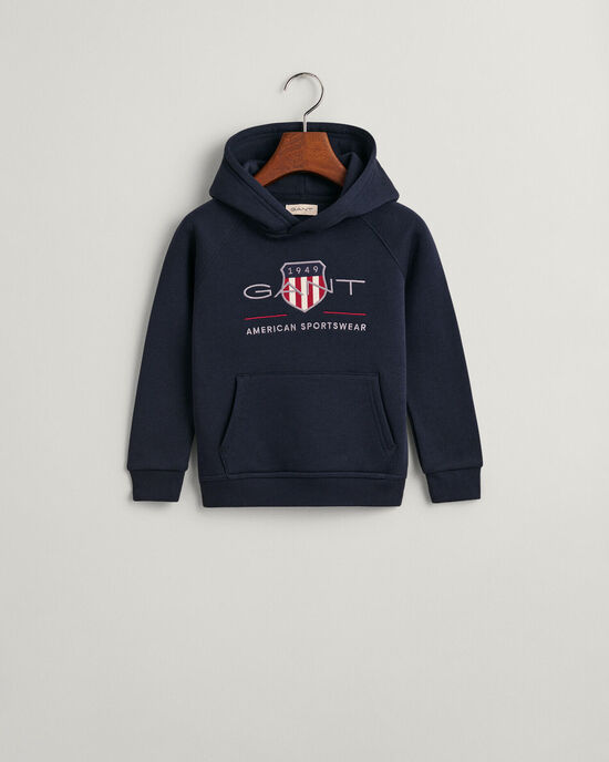 Kids Archive Shield hoodie