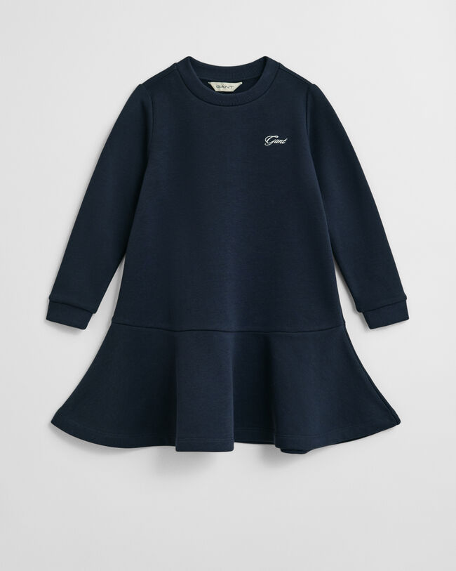 Girls Script jersey jurk