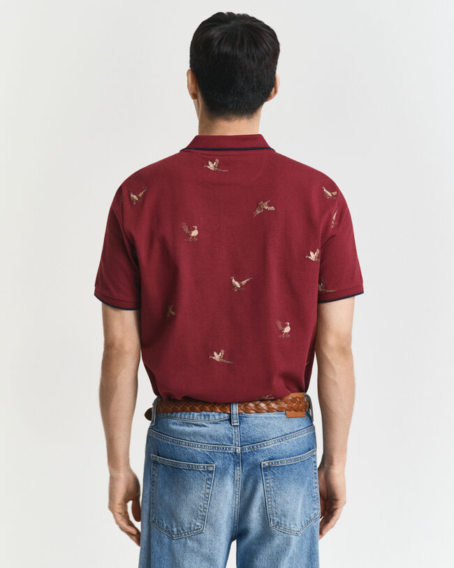 Geborduurd poloshirt