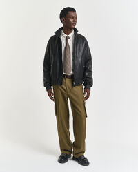 Leren Harrington jack