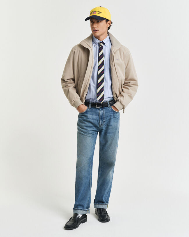 Regular Fit klassiek Oxford-overhemd met strepen