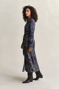 Overhemdjurk met bloemenprint