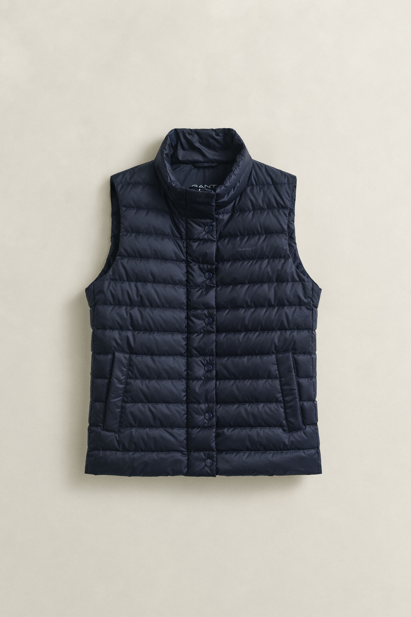 Lichte donsbodywarmer