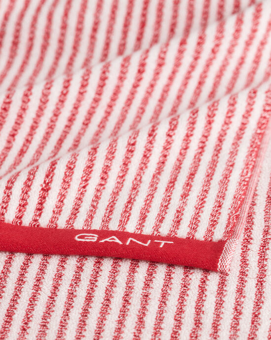 Gestreepte handdoek 70 x 140 cm