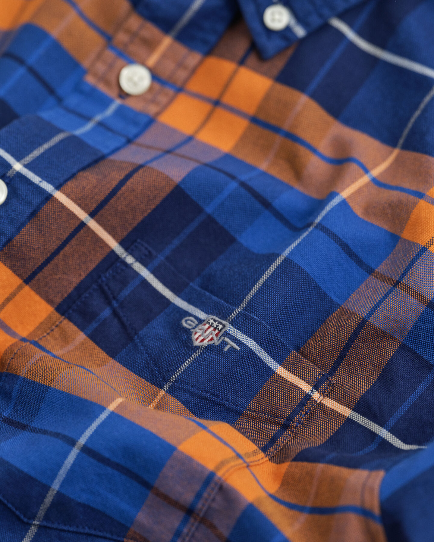 Teens geruit Oxford-overhemd