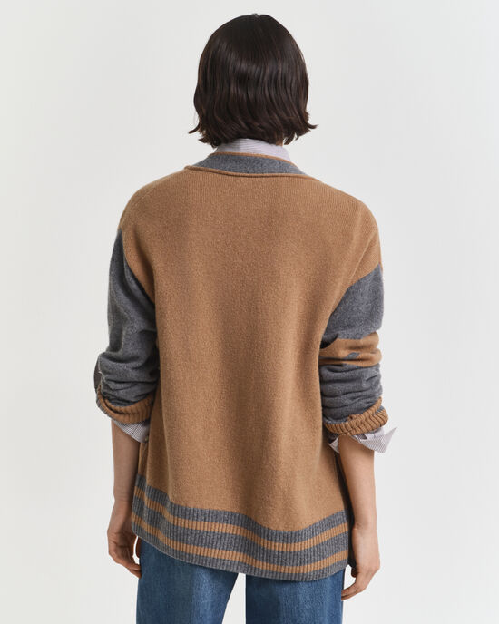 GANT Varsity vest met V-hals