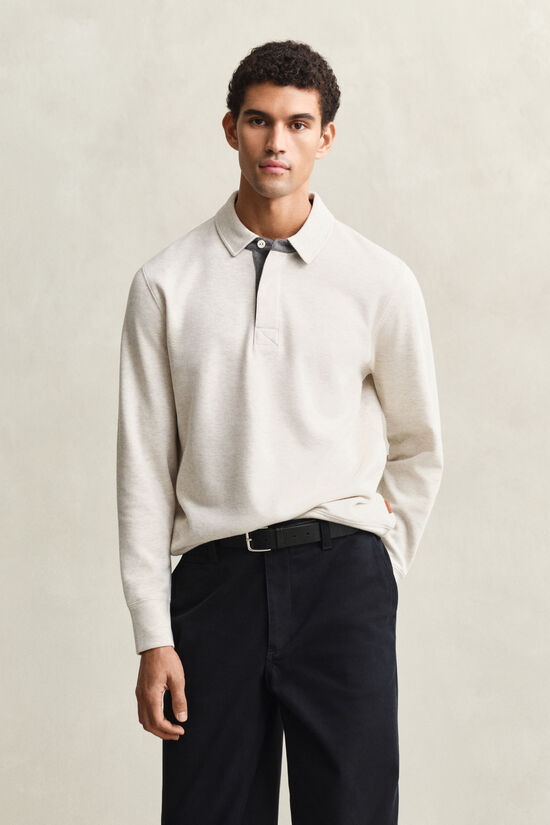 Light Sacker Rib polosweatshirt